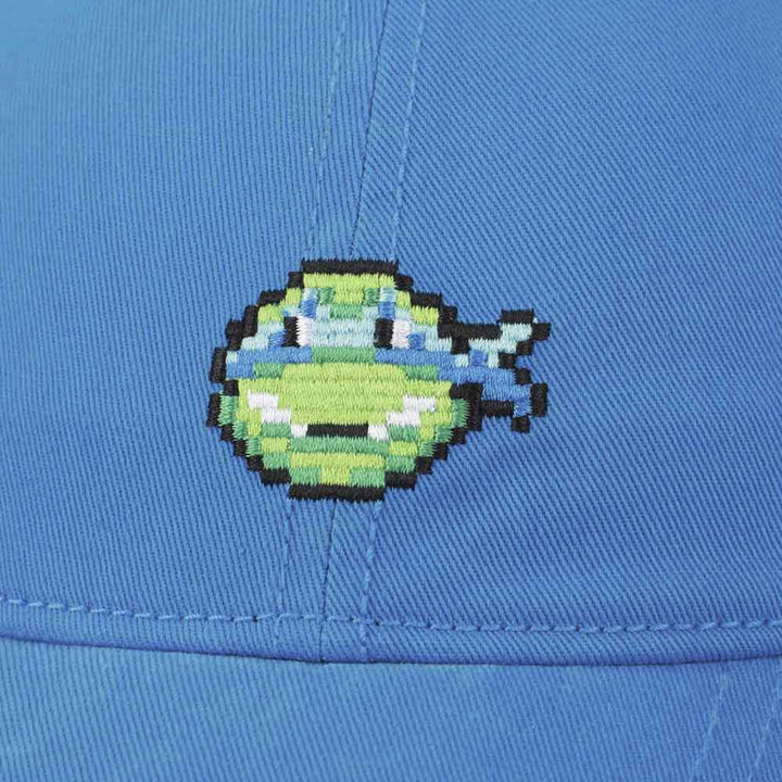 Teenage Mutant Ninja Turtles Leonardo Pixel Icon Embroidered Dad Hat Image 3