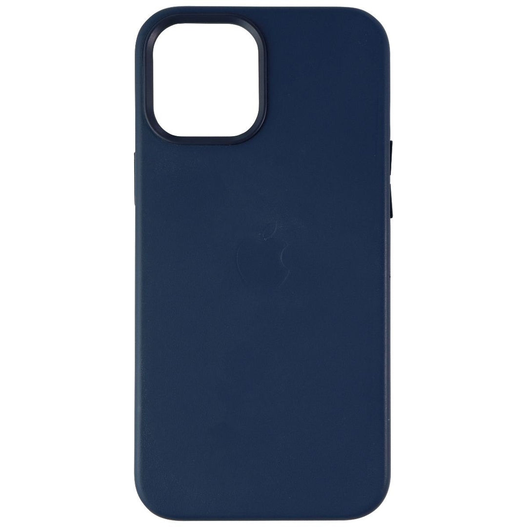 Apple Leather Case for MagSafe for iPhone 12 Pro Max - Baltic Blue (MHKK3ZM/A) Image 2