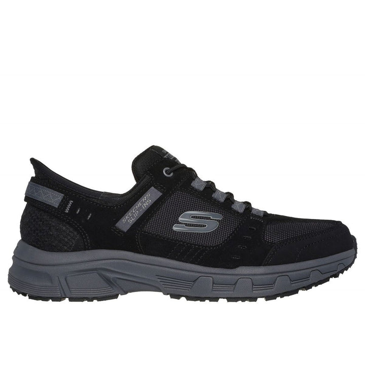 Skechers Mens Slip-ins RF: Oak Canyon Sneaker Black/Charcoal - 237450-BKCC Black / Charcoal Image 1