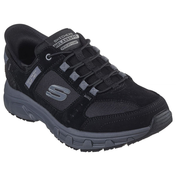 Skechers Mens Slip-ins RF: Oak Canyon Sneaker Black/Charcoal - 237450-BKCC Black / Charcoal Image 2