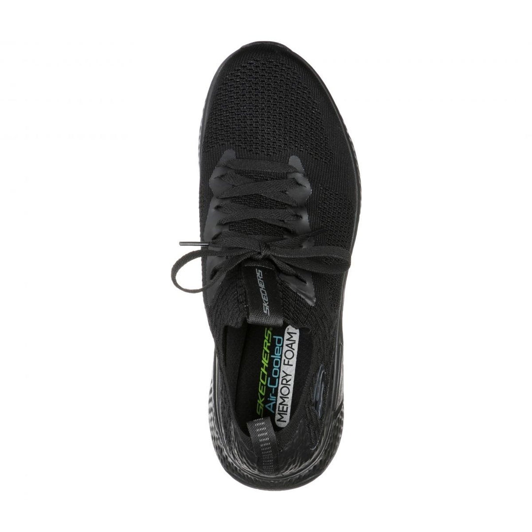 Skechers Mens Solar Fuse - Valedge Sneaker Black - 52757-BBK BBK Image 3