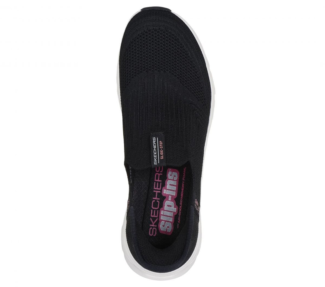 Skechers Womens Slip-ins: Glide-Step Pro - Everyday Slip-On Sneaker Black - 150422-BLK BLACK Image 3