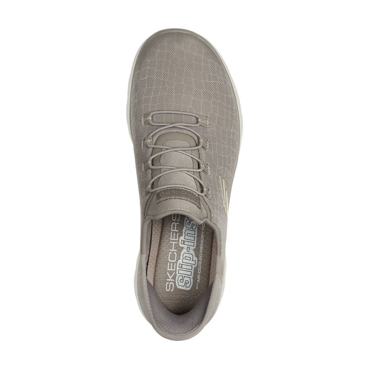 Skechers Womens Slip-ins: Summits - Classy Night Sneaker Taupe/Gold - 150128-TPGD TAUPE Image 3