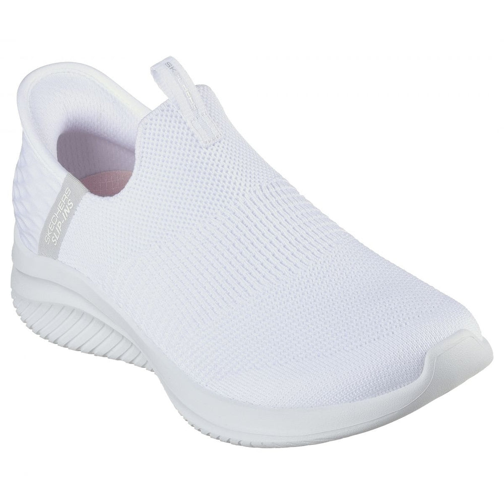 Skechers Womens Slip-Ins: Ultra Flex 3.0 - Cozy Streak Sneaker White 149708-WHT WHITE Image 2