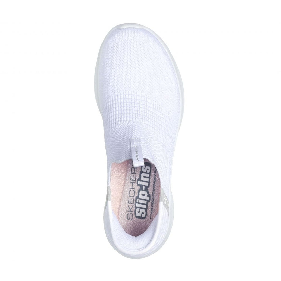 Skechers Womens Slip-Ins: Ultra Flex 3.0 - Cozy Streak Sneaker White 149708-WHT WHITE Image 3