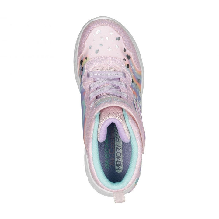 Skechers Girls Unicorn Dreams - Magical Dreams Purple Sparkle Multi - 302332L-LPMT PURPLE SPARKLE MULTI Image 4