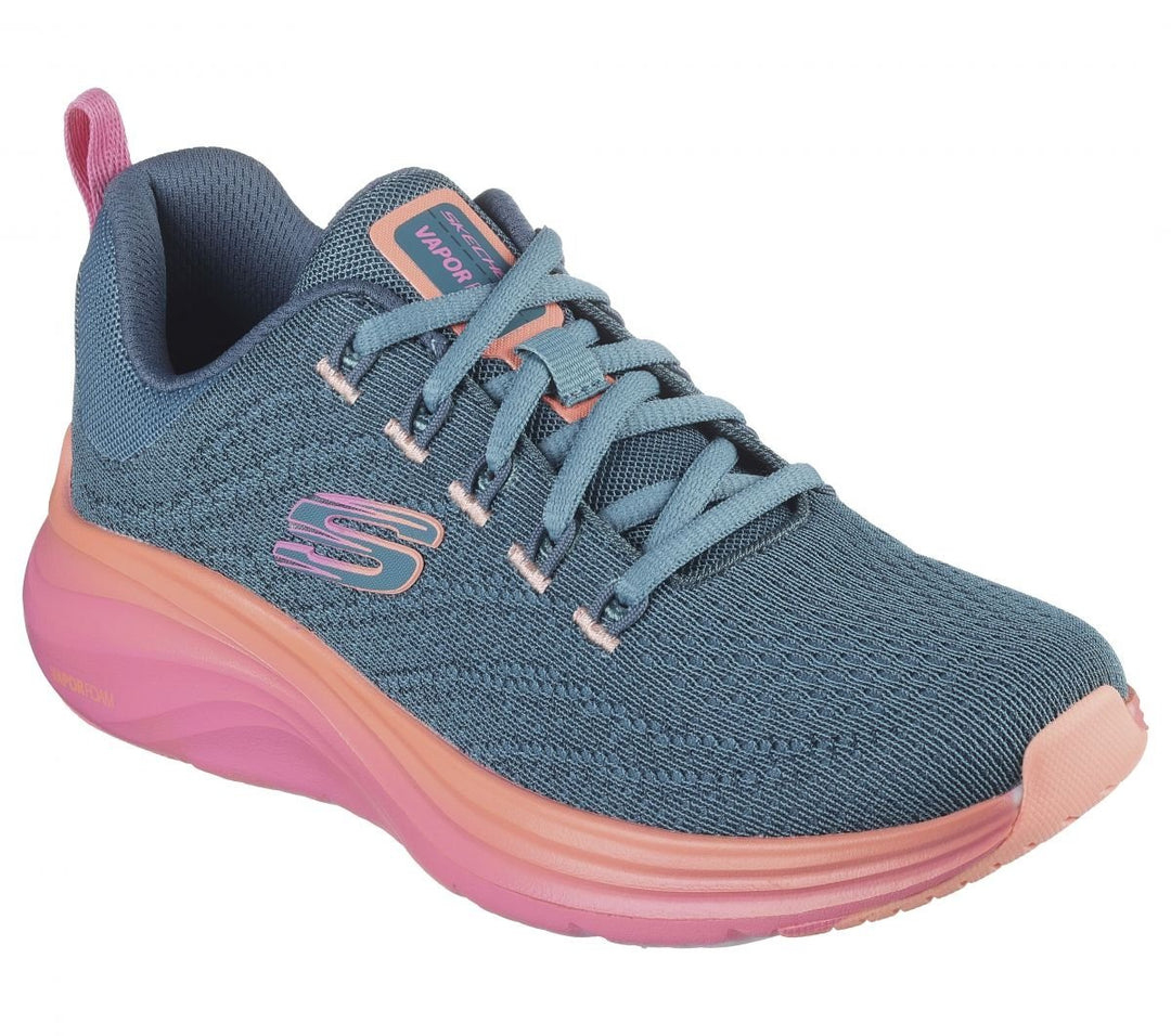 Skechers Womens Vapor Foam - Summer Journey Sneaker Teal/Multi - 150401-TLMT TEAL / MULTI Image 2