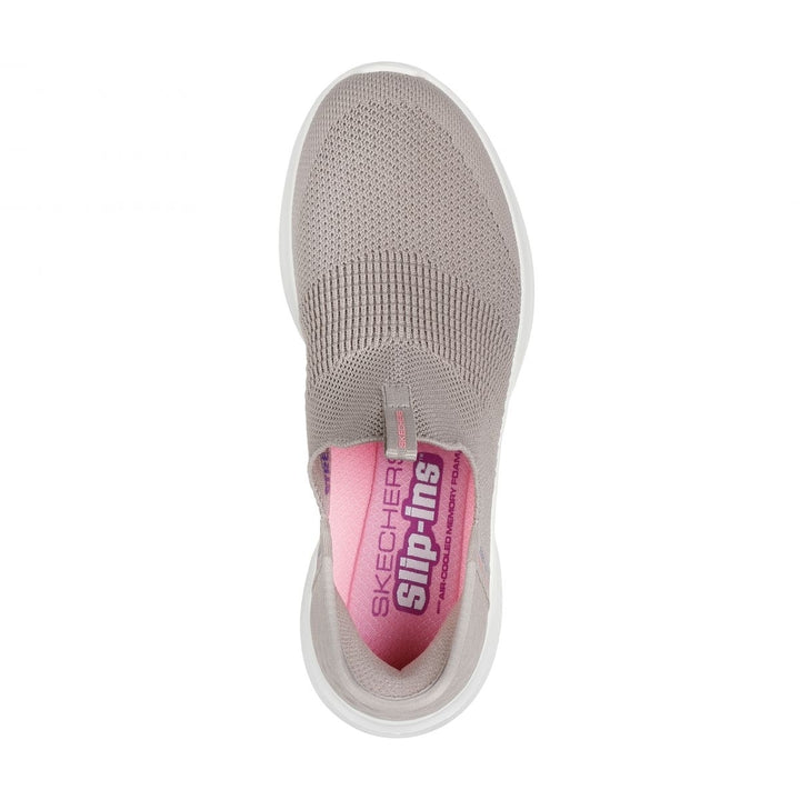 Skechers Womens Slip-Ins: Ultra Flex 3.0 - Cozy Streak Sneaker Taupe 149708-TPE TAUPE Image 3