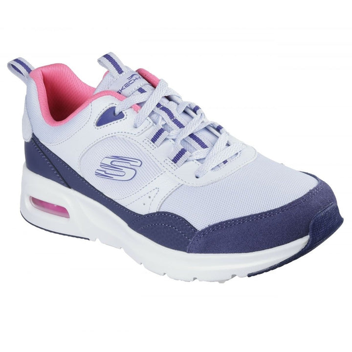 Skechers Womens Skech-Air Court - Retro Avenue Sneaker Blue/Multi - 150075-BLMT BLUE / MULTI Image 2