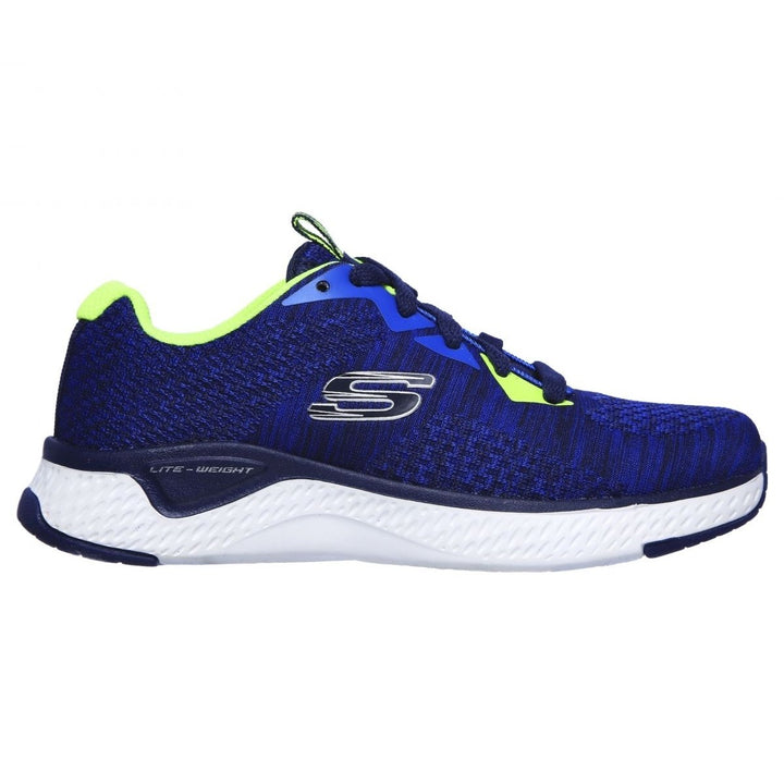 Skechers Boys Solar Fuse - Kryzik Sneaker Blue/Navy - 400014L-BLNV BLUE / NAVY Image 1