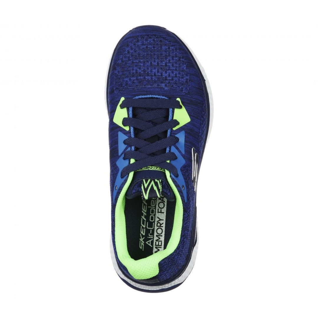 Skechers Boys Solar Fuse - Kryzik Sneaker Blue/Navy - 400014L-BLNV BLUE / NAVY Image 3