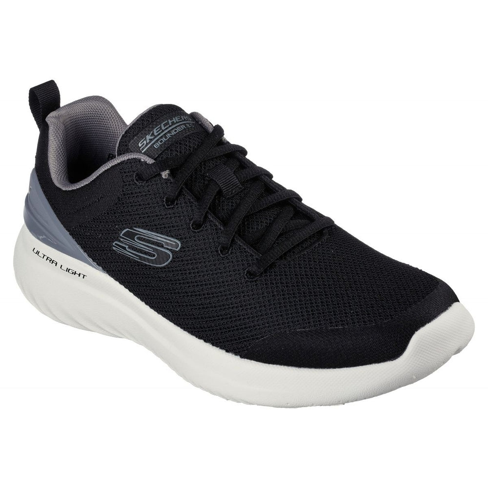 Skechers Mens Bounder 2.0 - Nasher Sneaker Black - 232670-BLK BLACK Image 2