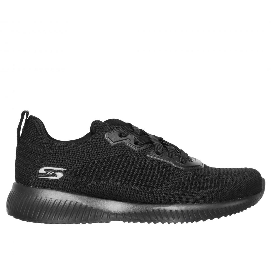 Skechers Womens Bobs Squad - Tough Talk Sneaker Black - 32504NA-BBK BLACK Image 1