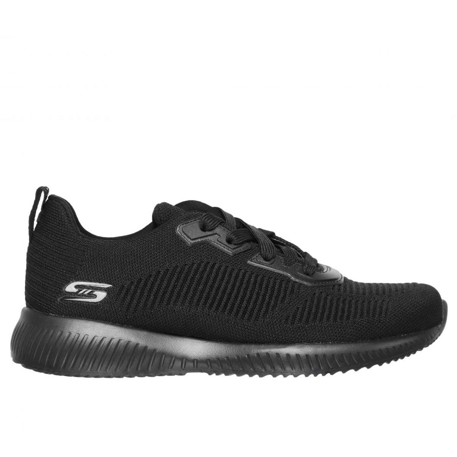 Skechers Womens Bobs Squad - Tough Talk Sneaker Black - 32504NA-BBK BLACK Image 1