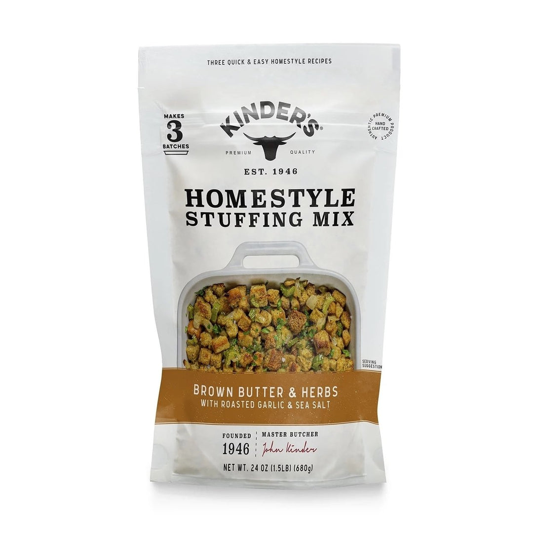 Kinders Homestyle Stuffing Mix 24 Ounce Image 1