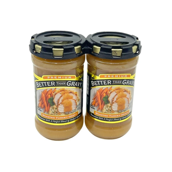 Better Than Gravy Premium Roasted Turkey Gravy 16 Ounce (Pack of 2) Image 3