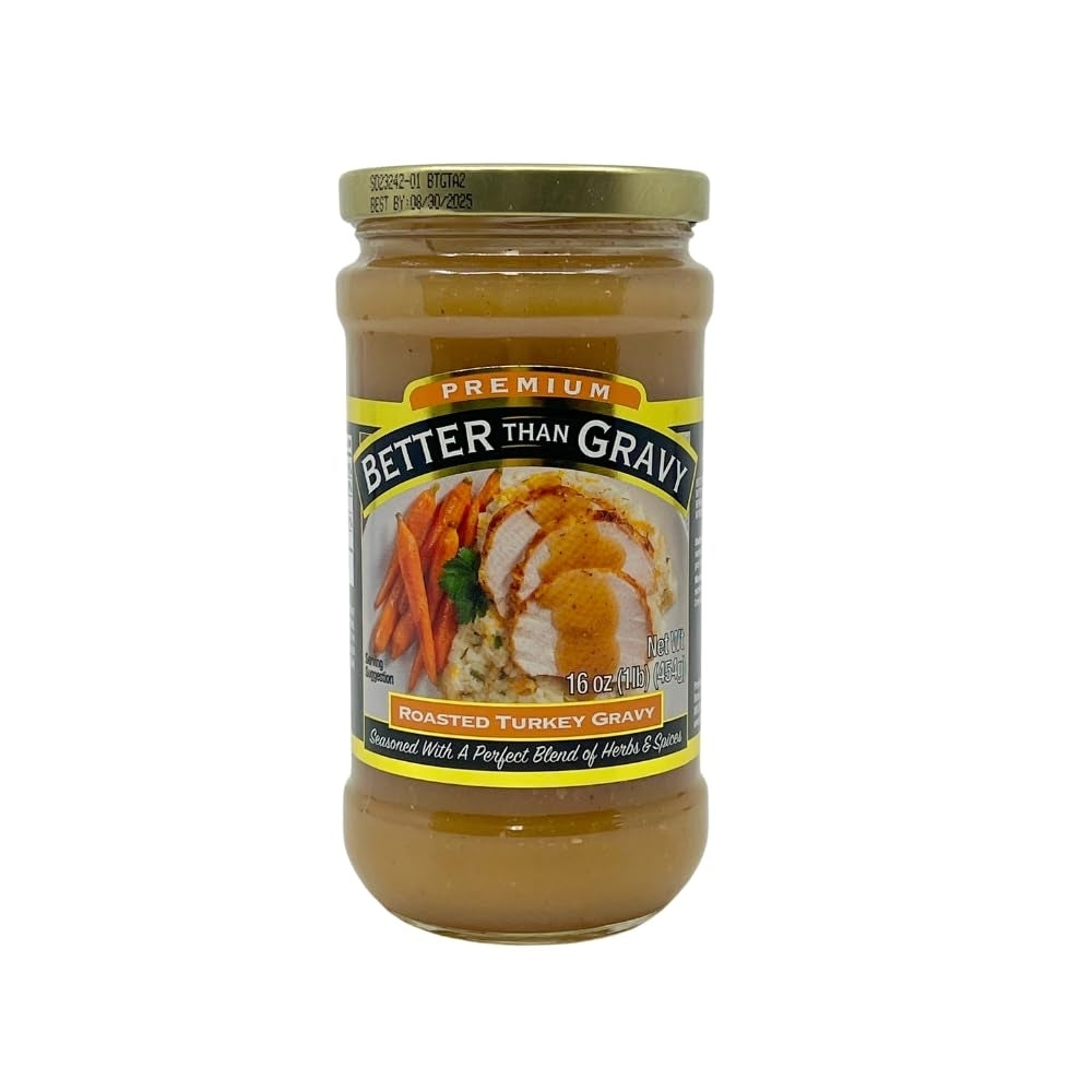 Better Than Gravy Premium Roasted Turkey Gravy 16 Ounce (Pack of 2) Image 4