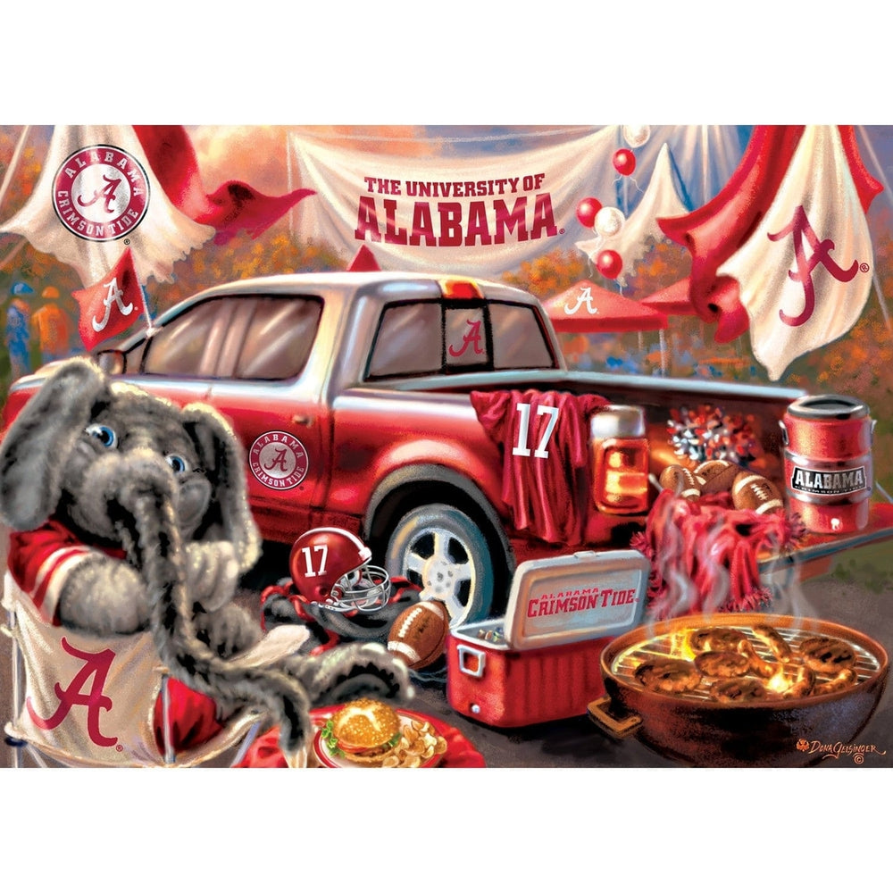 Alabama Crimson Tide 1000 Piece Jigsaw Puzzle NCAA Eco-Friendly Recycled Chipboard Image 2