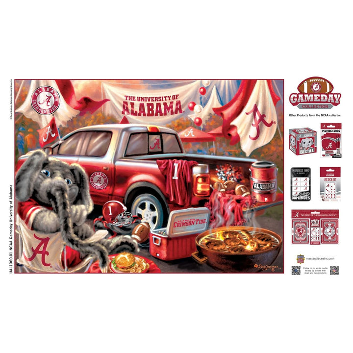 Alabama Crimson Tide 1000 Piece Jigsaw Puzzle NCAA Eco-Friendly Recycled Chipboard Image 4