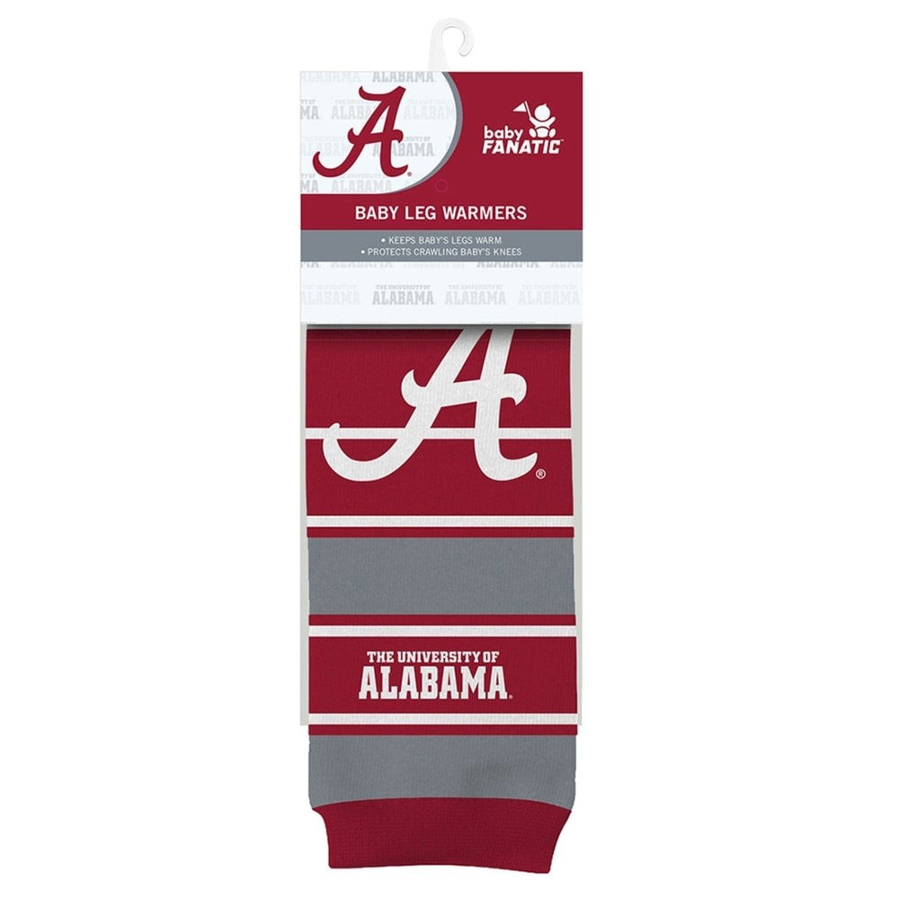 Alabama Crimson Tide Baby Leg Warmers Unisex Cotton Blend Infant Toddler Image 2