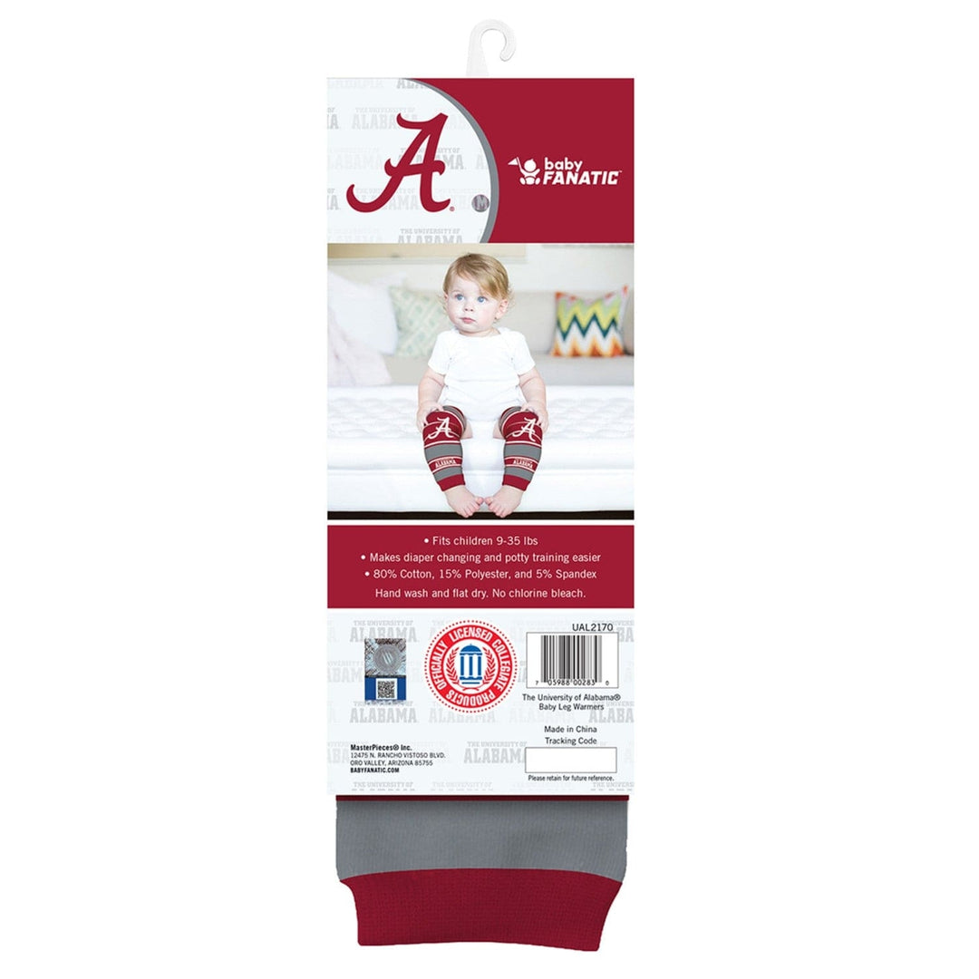 Alabama Crimson Tide Baby Leg Warmers Unisex Cotton Blend Infant Toddler Image 3