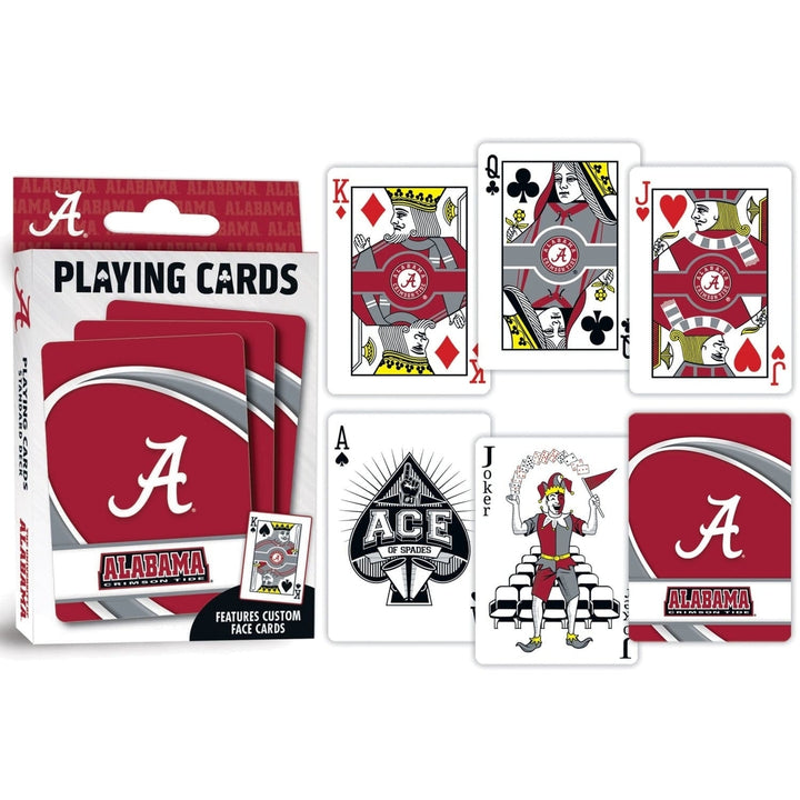 Alabama Crimson Tide Playing Cards 54 Card Deck NCAA Team Officially Licensed Image 3