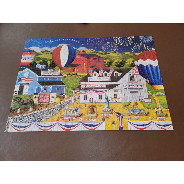 MasterPieces 4th of July Americana EZ Grip 500 Piece Jigsaw Puzzle 19.25"x26.75" Image 6