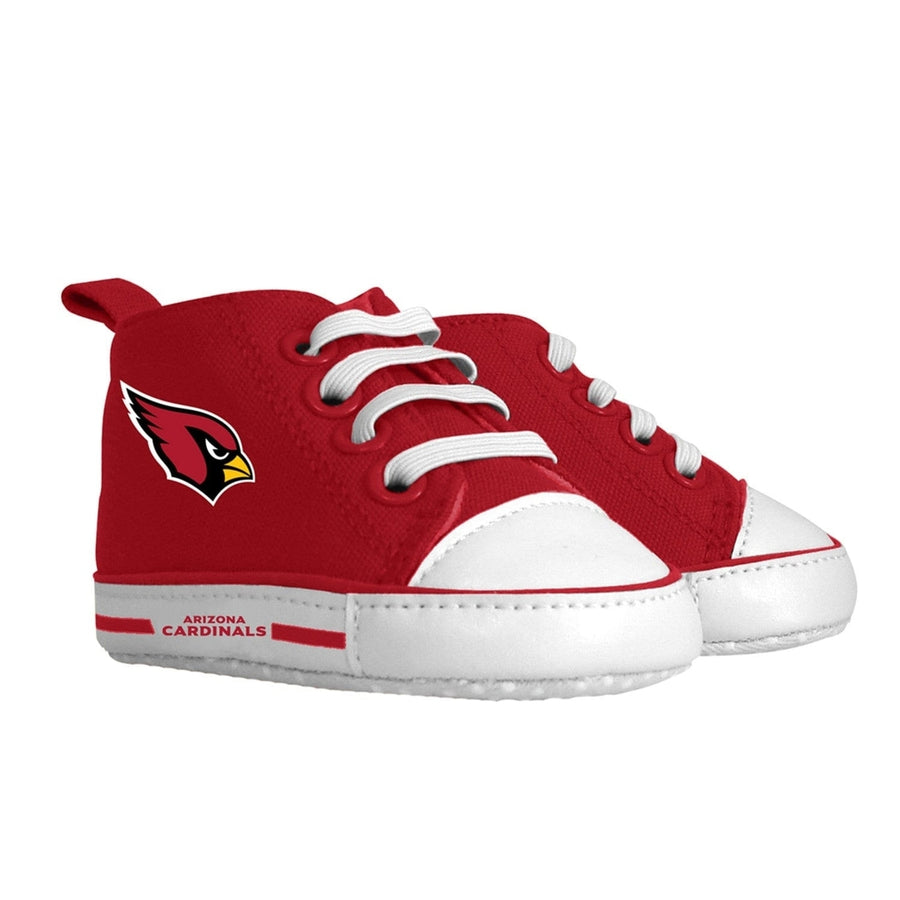 Arizona Cardinals Infant High Top Pre-Walkers Baby Shoes Unisex Comfortable Fit Image 1