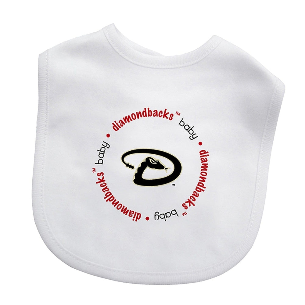 Arizona Diamondbacks Baby Gift Set 3-Piece BPA-Free Pacifier Bottle Bib Image 2