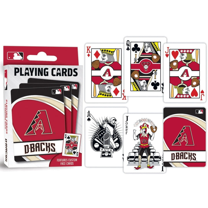 Arizona Diamondbacks Playing Cards 54 Card Deck Officially Licensed MLB Collectible Image 3