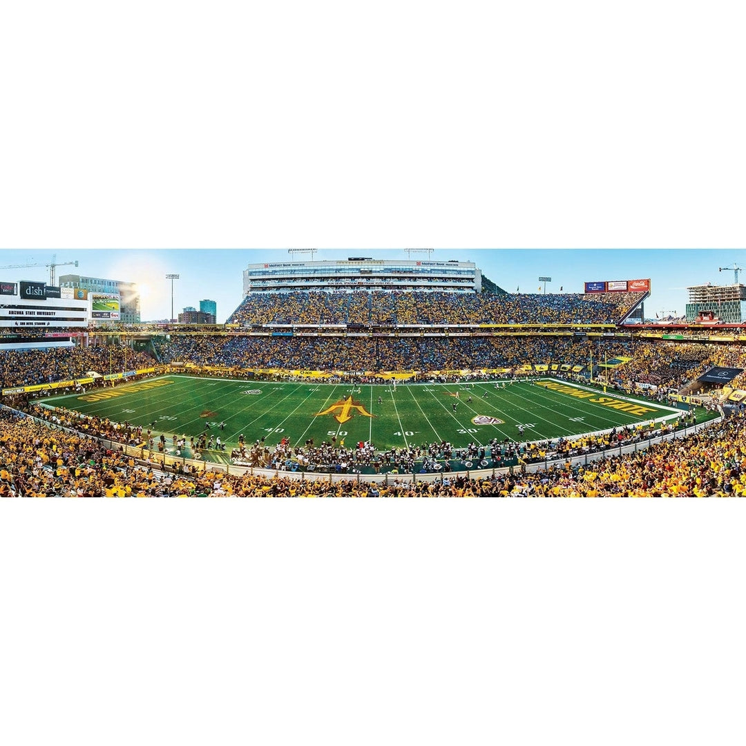 Arizona State Sun Devils 1000 Piece Jigsaw Puzzle Panoramic 13x39 Eco-Friendly Image 2