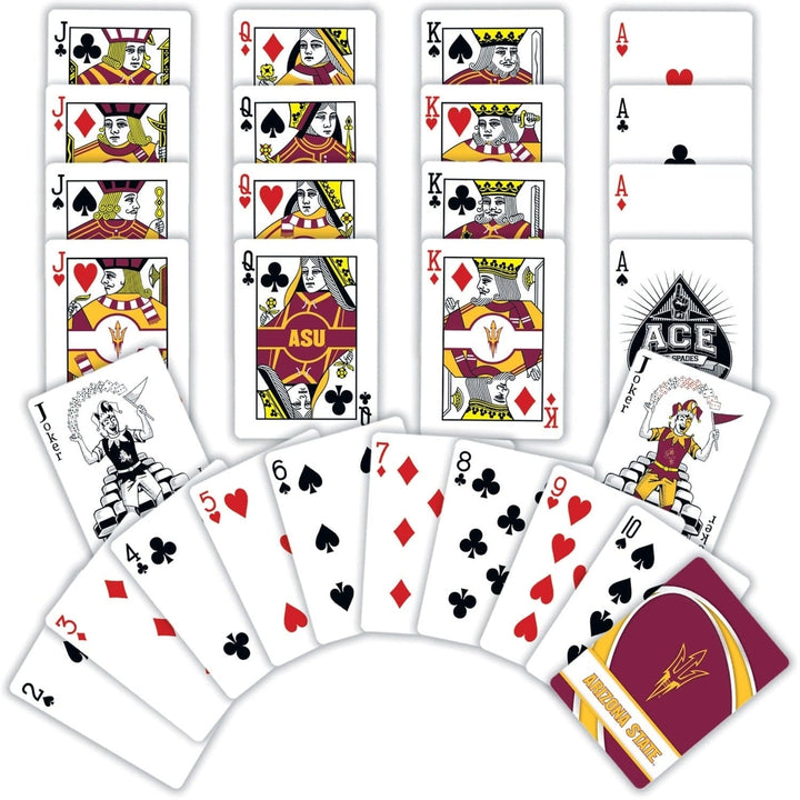 Arizona State Sun Devils Playing Cards 54 Card Deck NCAA Officially Licensed Image 2