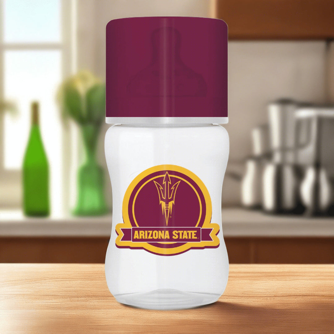 Arizona State Sun Devils Baby Bottle 9oz BPA-Free Infant Bottle NCAA Fan Gear Image 3