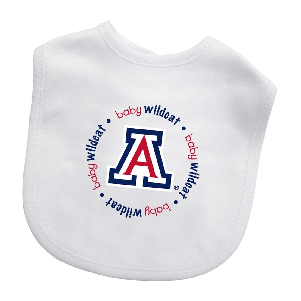 Arizona Wildcats Baby Gift Set 2-Piece Bib Pre-Walkers Unisex Cotton Team Logo Image 2