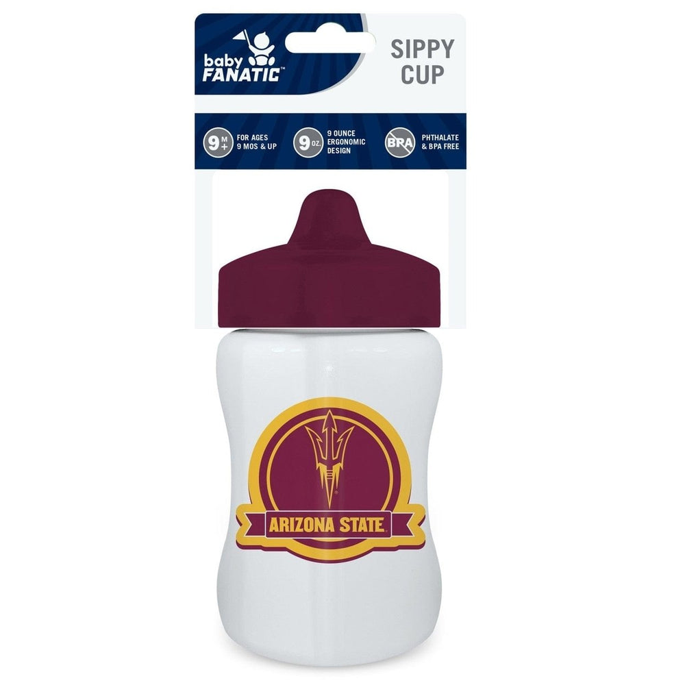 Arizona State Sun Devils Sippy Cup BPA Free Toddler Baby Drinkware 9oz Image 2