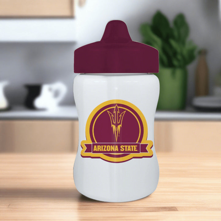 Arizona State Sun Devils Sippy Cup BPA Free Toddler Baby Drinkware 9oz Image 3