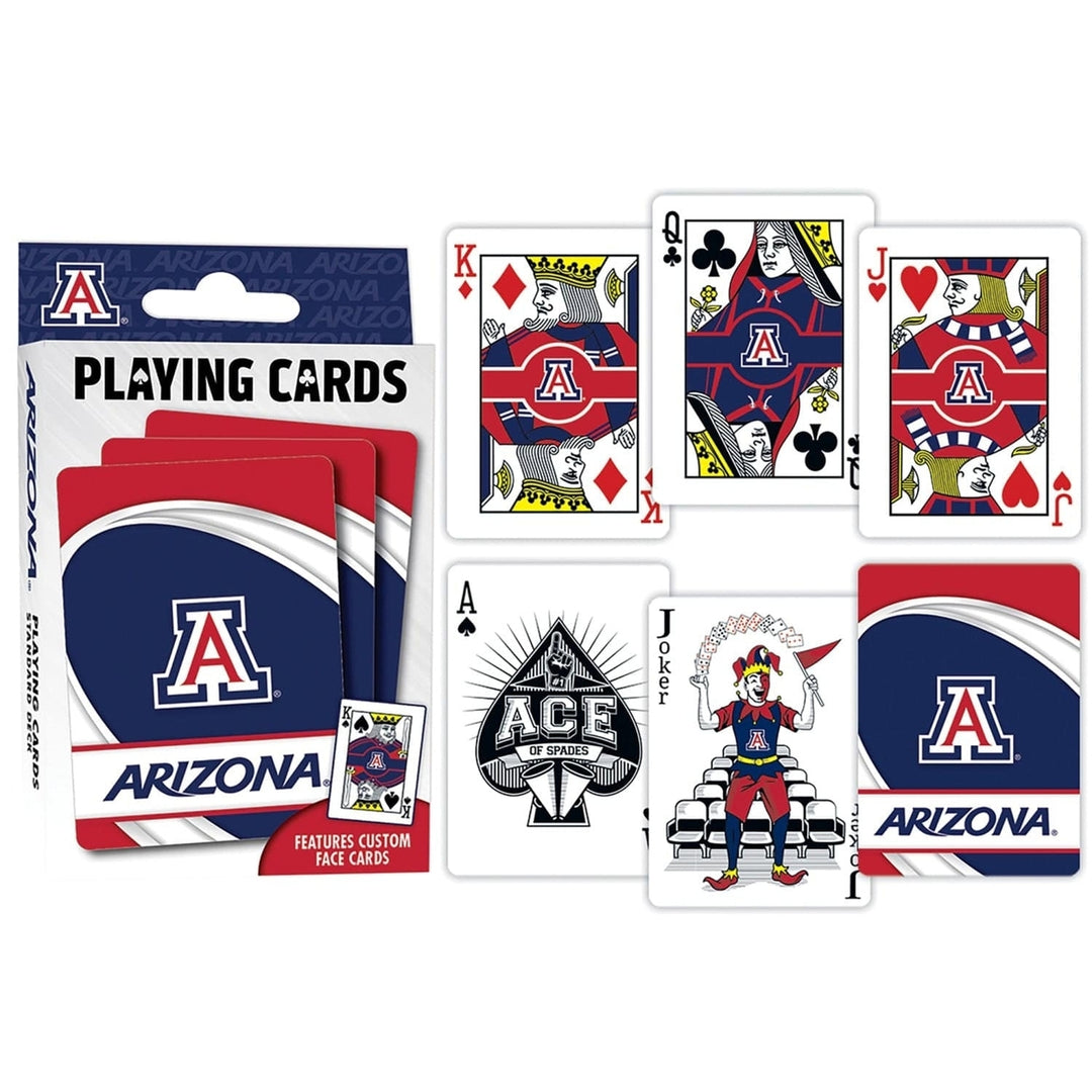 Arizona Wildcats Playing Cards 54 Card Deck Officially Licensed NCAA Deck Image 3