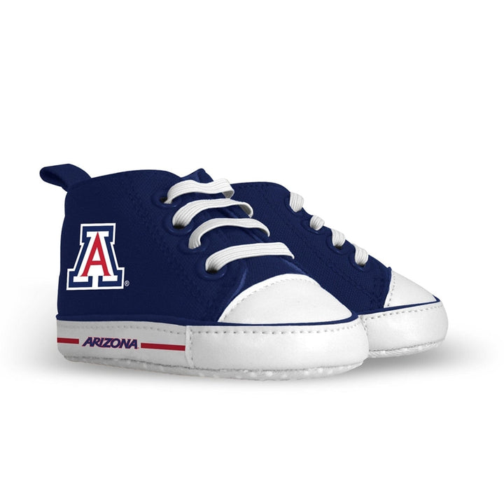 Arizona Wildcats Baby Shoes Unisex High Top Infant Pre-Walkers Soft Fabric Image 1