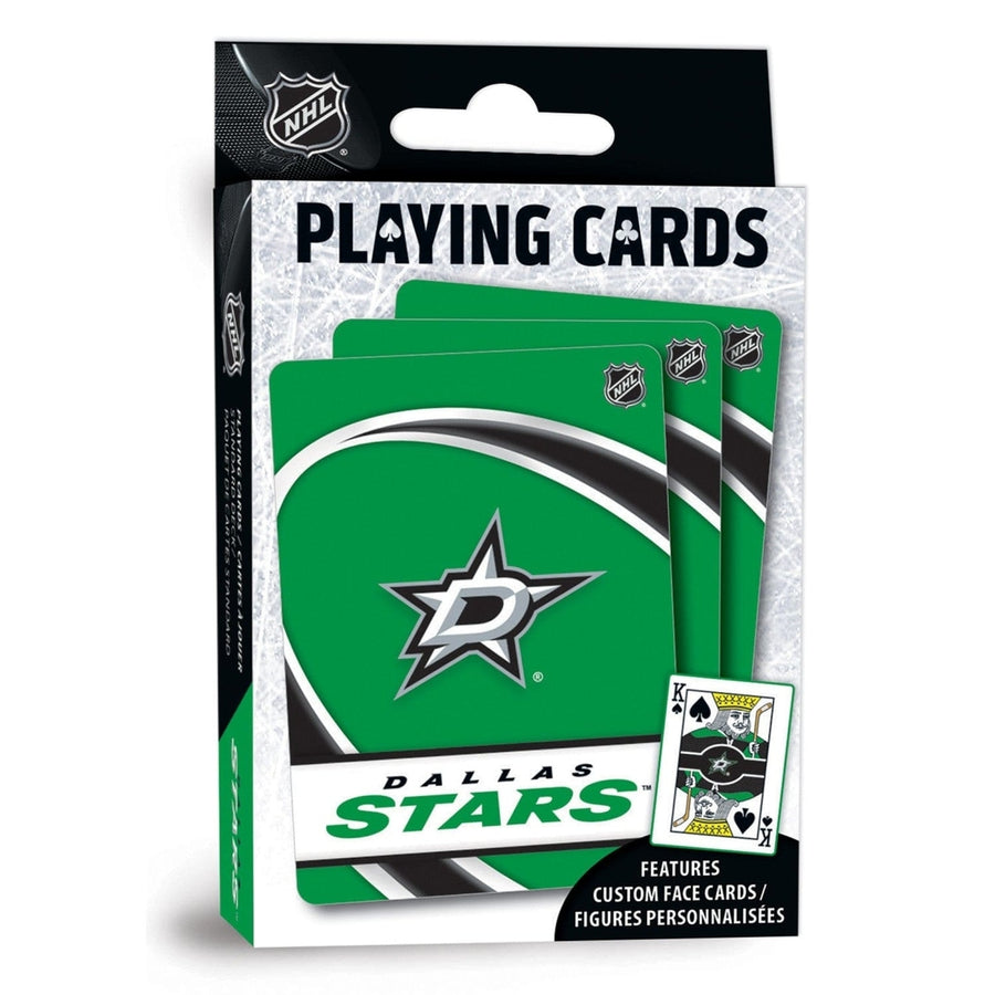 Dallas Stars Playing Cards 54 Card Deck NHL Officially Licensed Team Cards Image 1