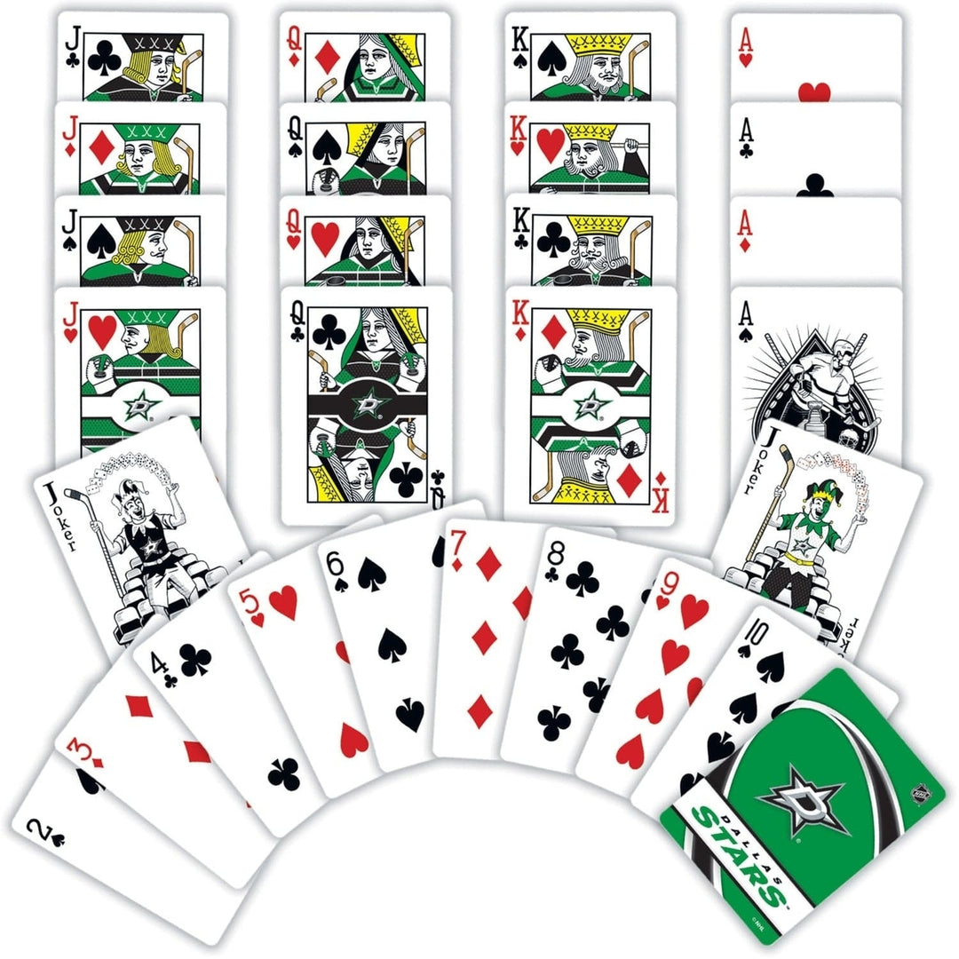 Dallas Stars Playing Cards 54 Card Deck NHL Officially Licensed Team Cards Image 2