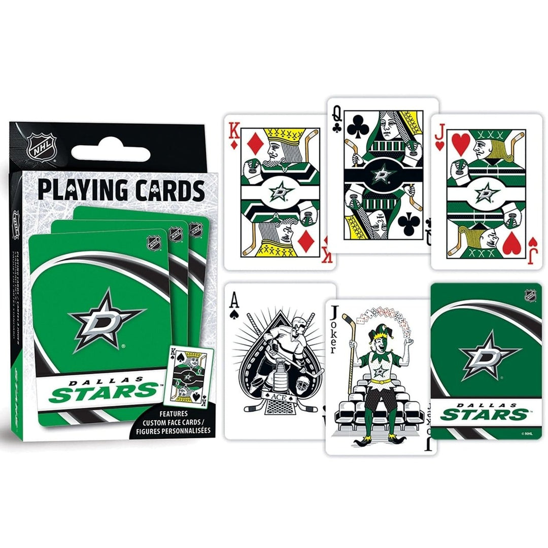 Dallas Stars Playing Cards 54 Card Deck NHL Officially Licensed Team Cards Image 3