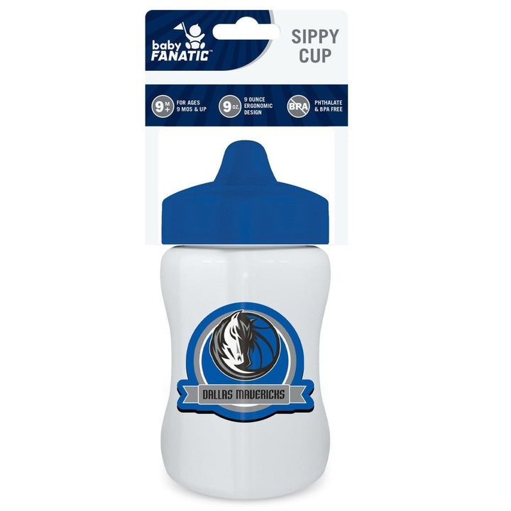 Dallas Mavericks Sippy Cup BPA Free 9 oz Unisex Toddler Baby Drinkware Image 2