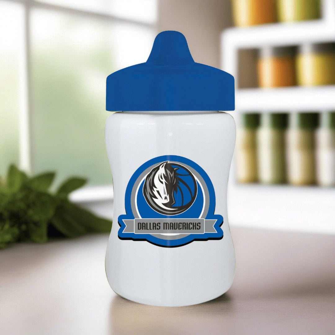 Dallas Mavericks Sippy Cup BPA Free 9 oz Unisex Toddler Baby Drinkware Image 3