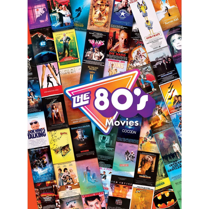 Decades 80s Jigsaw Puzzles 500 Pieces 3 Pack Nostalgic Movie and Music Themes Image 3