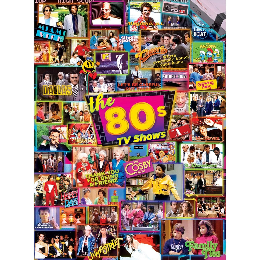 Decades 80s Jigsaw Puzzles 500 Pieces 3 Pack Nostalgic Movie and Music Themes Image 4