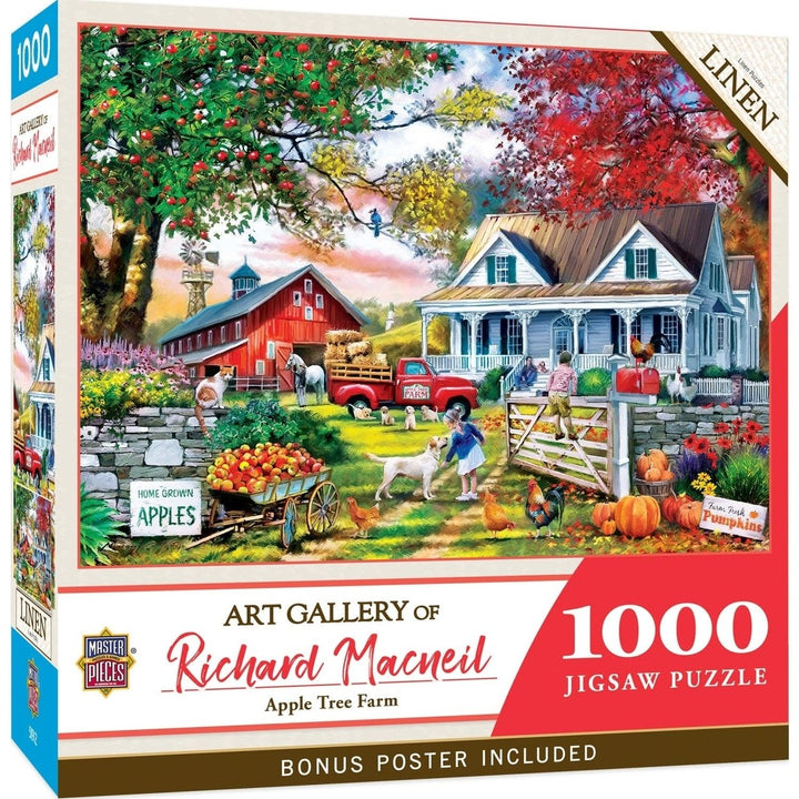 Art Gallery - Apple Tree Farm 1000 Piece Jigsaw Puzzle Image 1