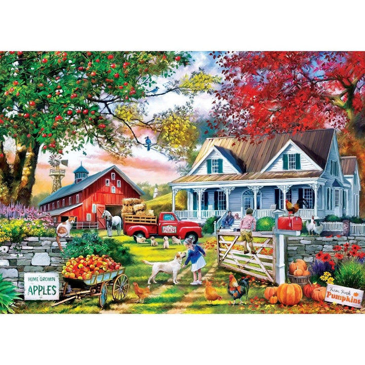 Art Gallery - Apple Tree Farm 1000 Piece Jigsaw Puzzle Image 2