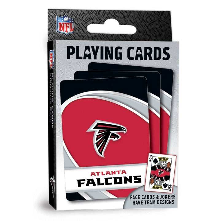 Atlanta Falcons Playing Cards 54 Card Deck Officially Licensed NFL Team Cards Image 1