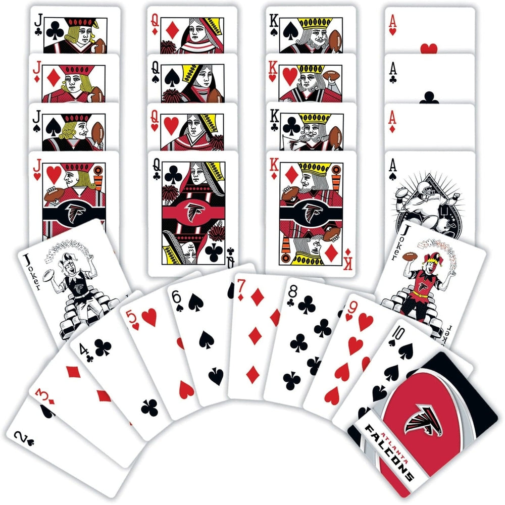 Atlanta Falcons Playing Cards 54 Card Deck Officially Licensed NFL Team Cards Image 2