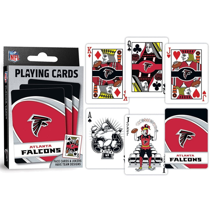 Atlanta Falcons Playing Cards 54 Card Deck Officially Licensed NFL Team Cards Image 3